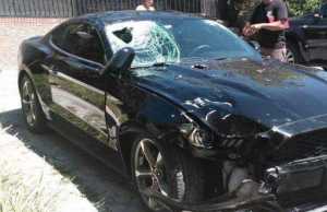 Este es el perfil de facebook del Conductor del Mustang