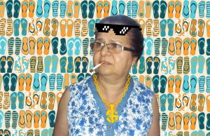 Usar chanclas con medias, el último grito de la moda y Ligia Fallas Lidera Costa Rica